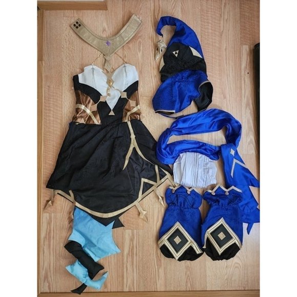 Layla Genshin Impact HIGH QUALITY Cosplay Costume Halloween Suit with Shoes - Picture 2 of 10